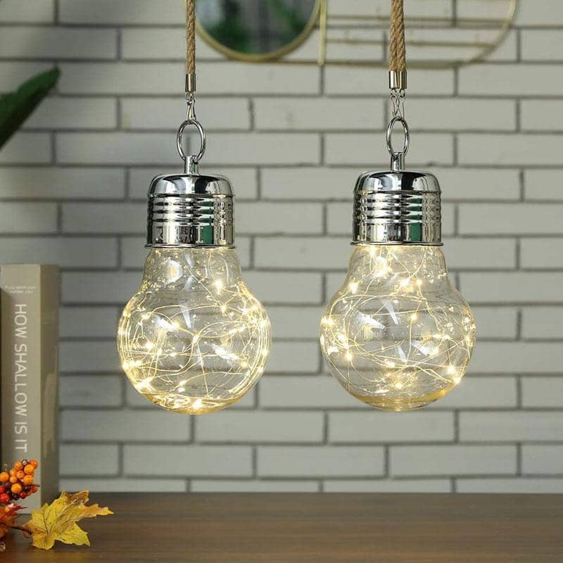 Battery Powered Hanging Lamp(Set of 2)