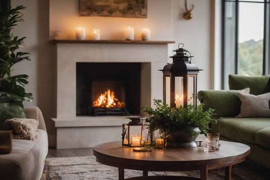 Transform Your Stone Mantel into a Christmas Wonderland with JHY DESIGN