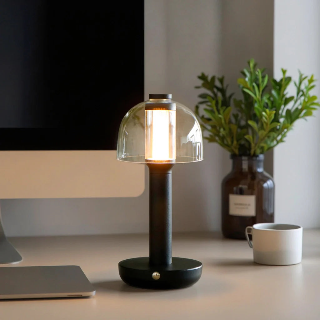 Glass Table Lamp