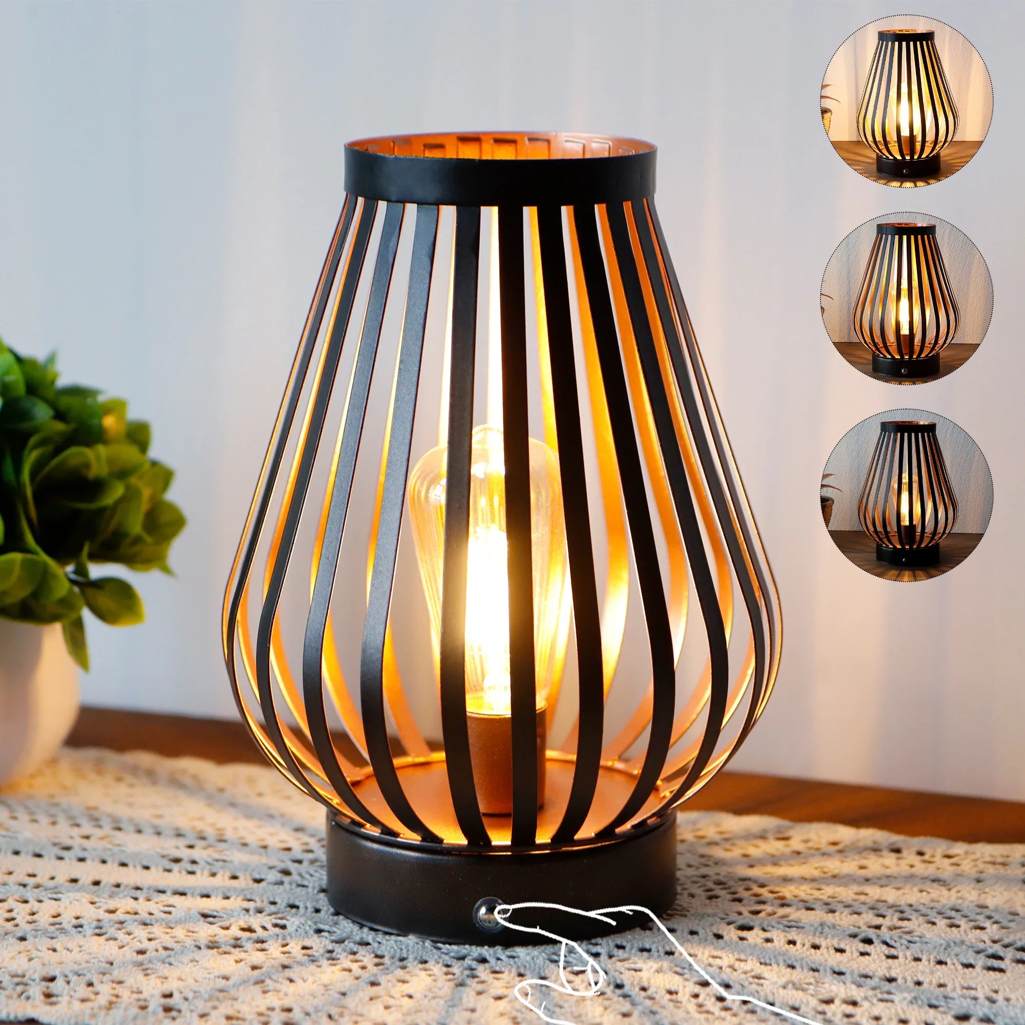 beside lamp