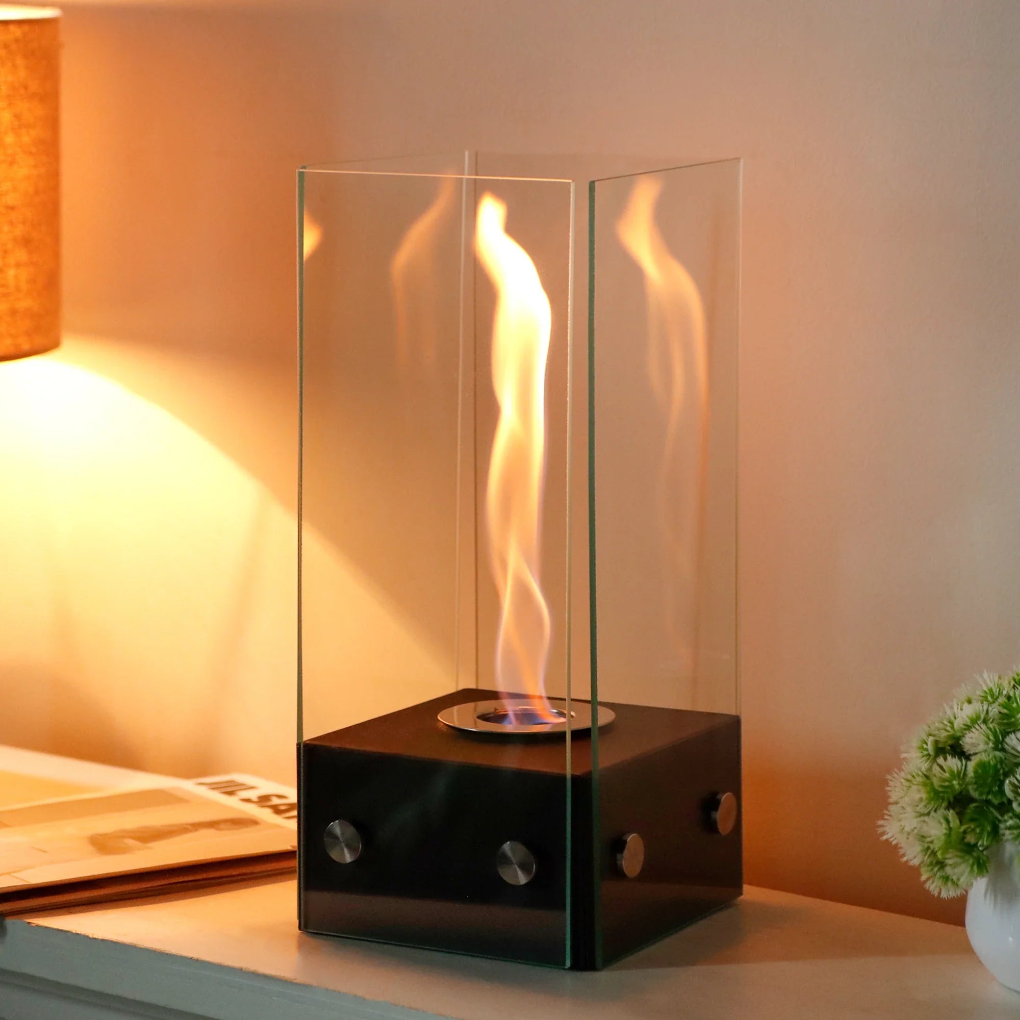 tabletop fireplace