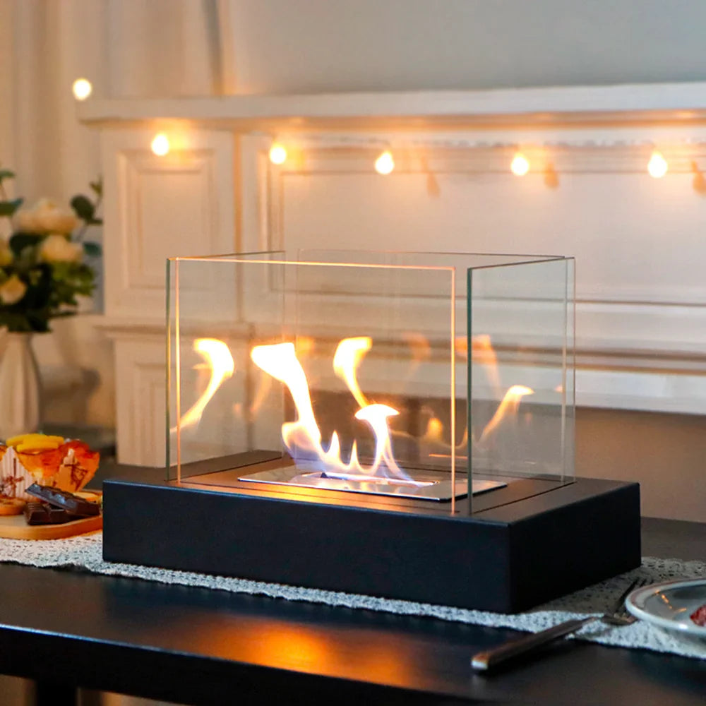 tabletop fireplace