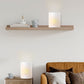 8''H Set of 2 Wall Sconce Lighting Metal Modern Wall Mount Lamp with 6-Hours Timer(Heart Shape)