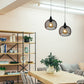 8.5"H Battery Powered Decorative Pendant Lamp(Round)
