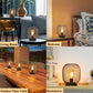 JHY DESIGN's 7"H Touch Adjustable Table Lamp(Metal Base, Bronze Round)
