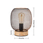JHY DESIGN's 7.5"H Touch Adjustable Table Lamp(Round, Wooden Base)