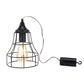 9.5"H Battery Powered Lamp Pendant Lamp (Geometry)