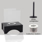 7”*5”*8.5” Small Portable Rectangular Modern Tabletop Fireplace
