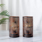 JHY DESIGN Two-Piece White Metal Battery-Powered Unit