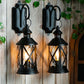 10'' Tall Decorative Cordless Table Lamps LED Edison Lights Hanging Lamps