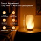 JHY DESIGN 9”H Rechargeable Touch Table Lamp 3D-Printing Dimmable Battery Powered Lamp