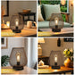 6.7" Tall Battery Powered Outdoor Table Lamp