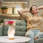 JHY DESIGN 9”H Rechargeable Touch Table Lamp 3D-Printing Dimmable Battery Powered Lamp