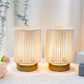 6.5" Tall Battery Operated Lamp with 6 Hours Timer