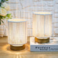 6.5" Tall Battery Operated Lamp with 6 Hours Timer