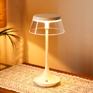 JHY DESIGN 10.5”H Dimmable Bedside Table Lamp Touch Control Lamp(Single)