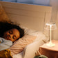 JHY DESIGN 10.5”H Dimmable Bedside Table Lamp Touch Control Lamp（Single）