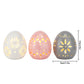 4" H Mood Lamp Battery Powered Floral Carved Cordless Lamp(Set of 3)