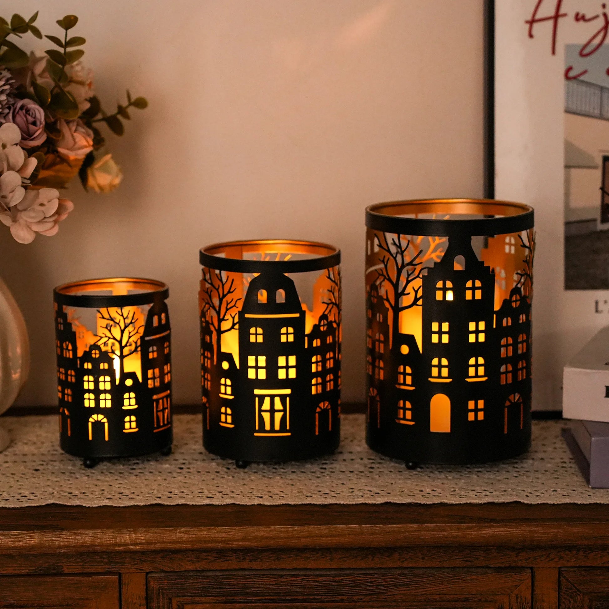 Metal Candle Holder