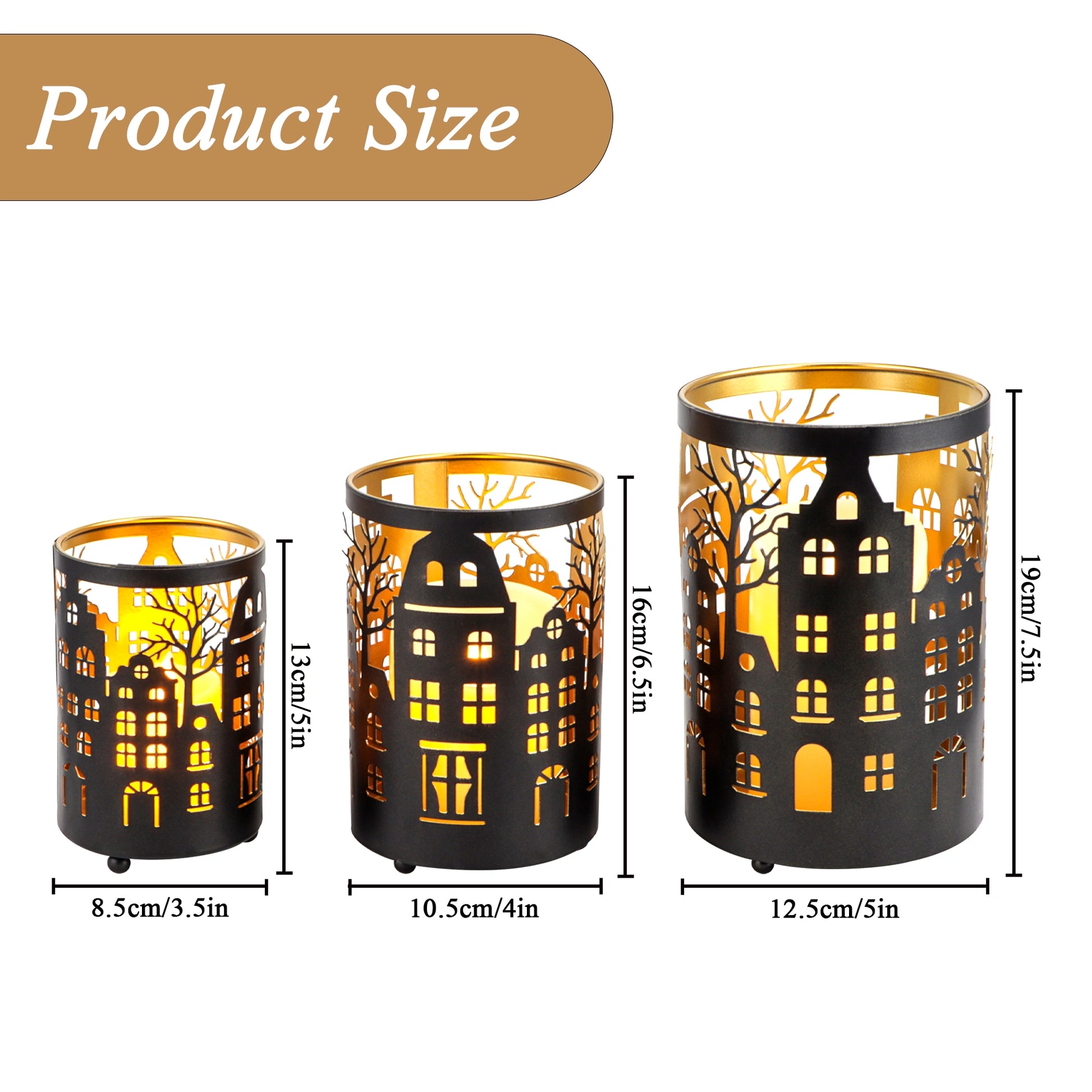 Metal Candle Holder