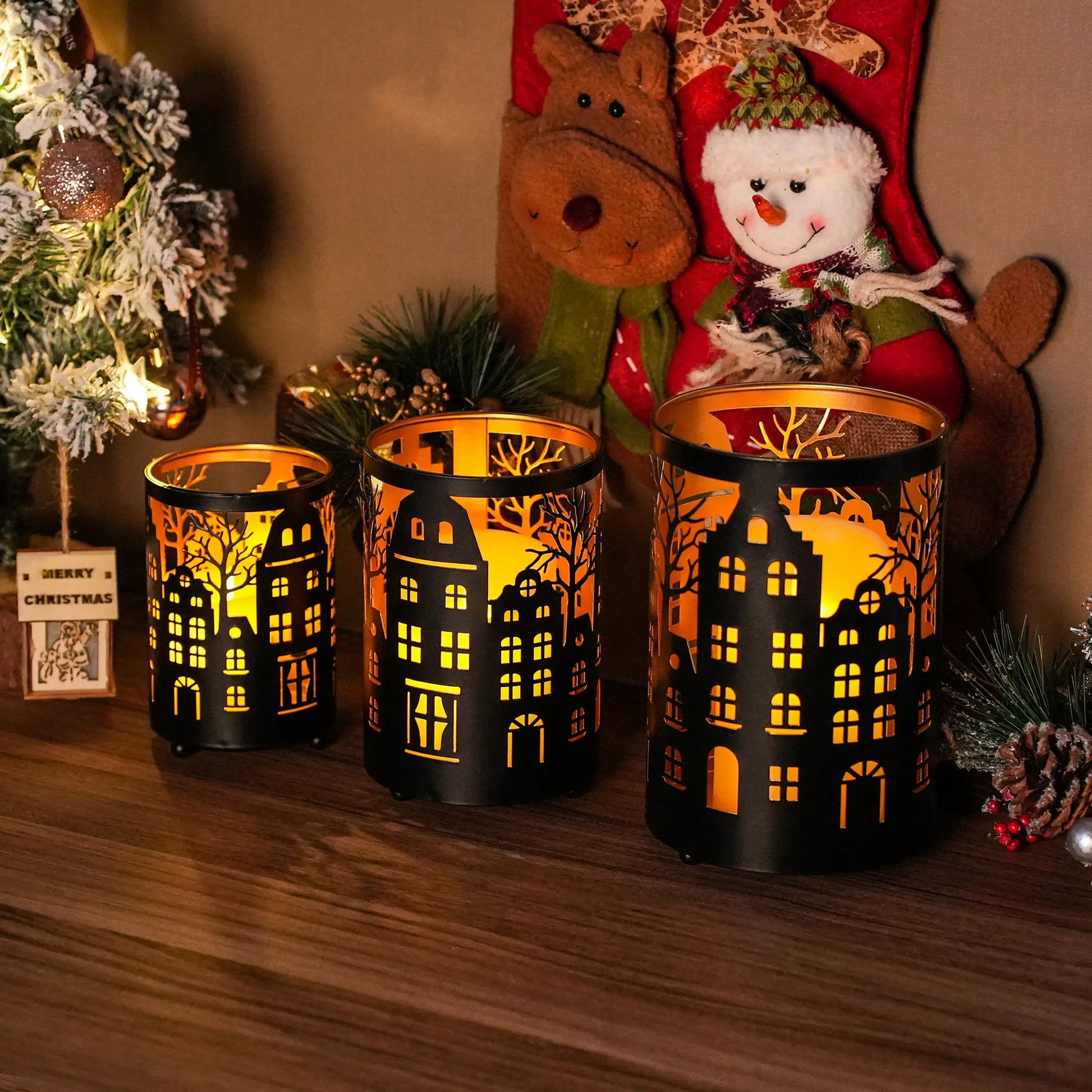 Metal Candle Holder