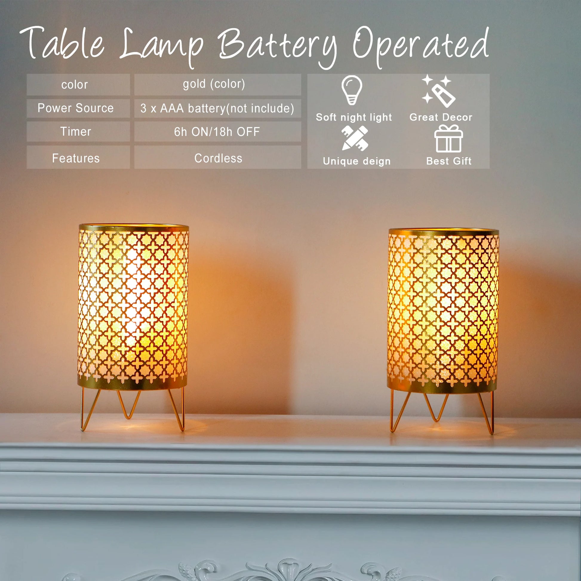 battery small lamp-24