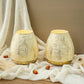 7'' High Battery Powered Metal Decorative Table Lamps with Fairy Lights Bulb