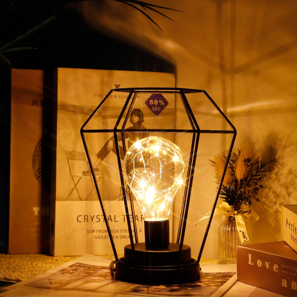 battery table light