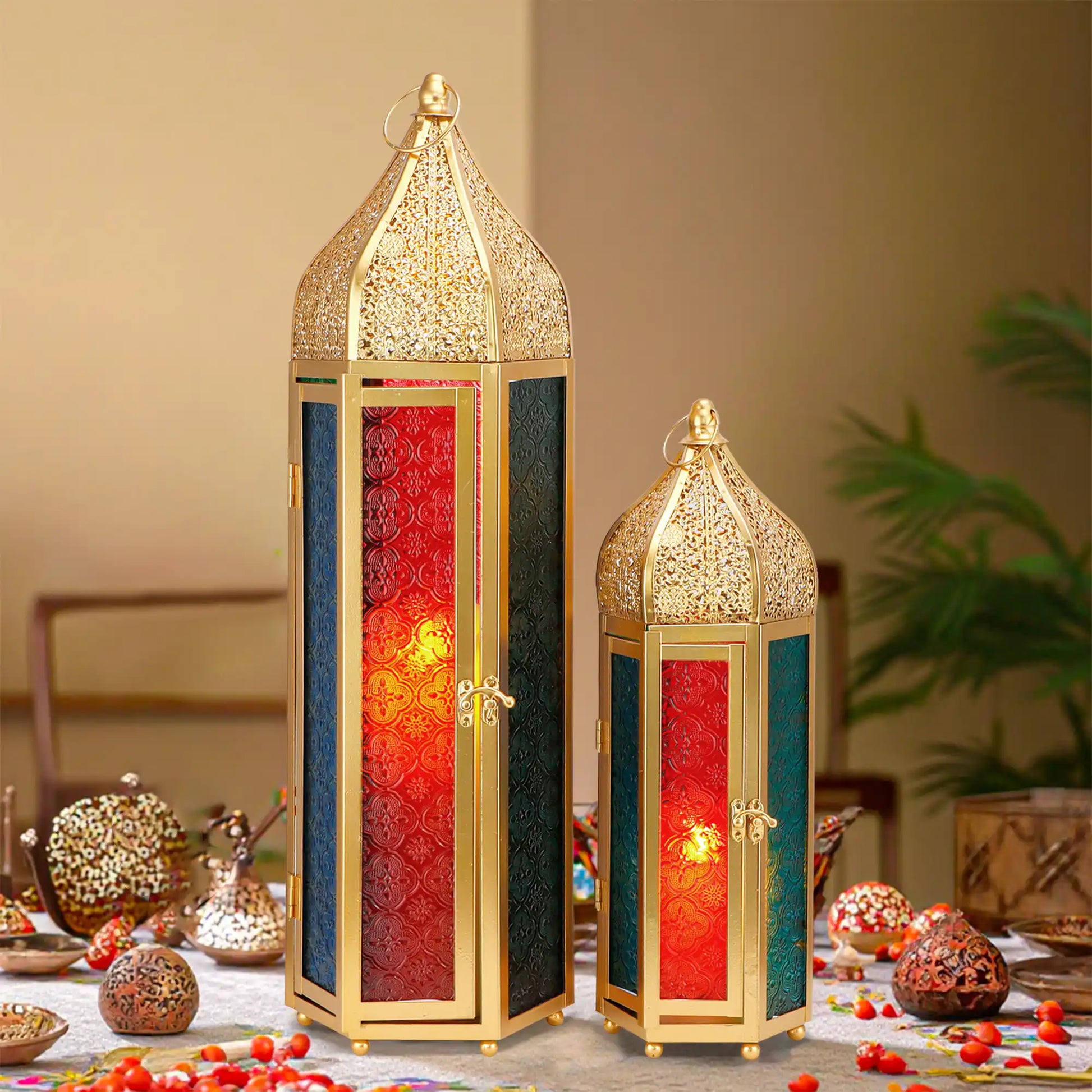moroccan lamps lanterns-1