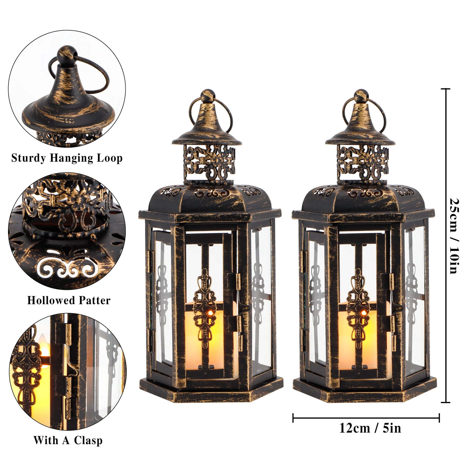 outdoor lantern table