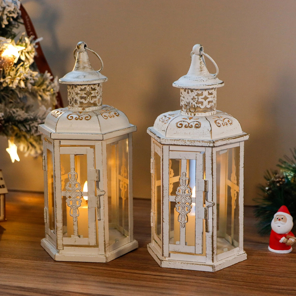 outdoor lantern table