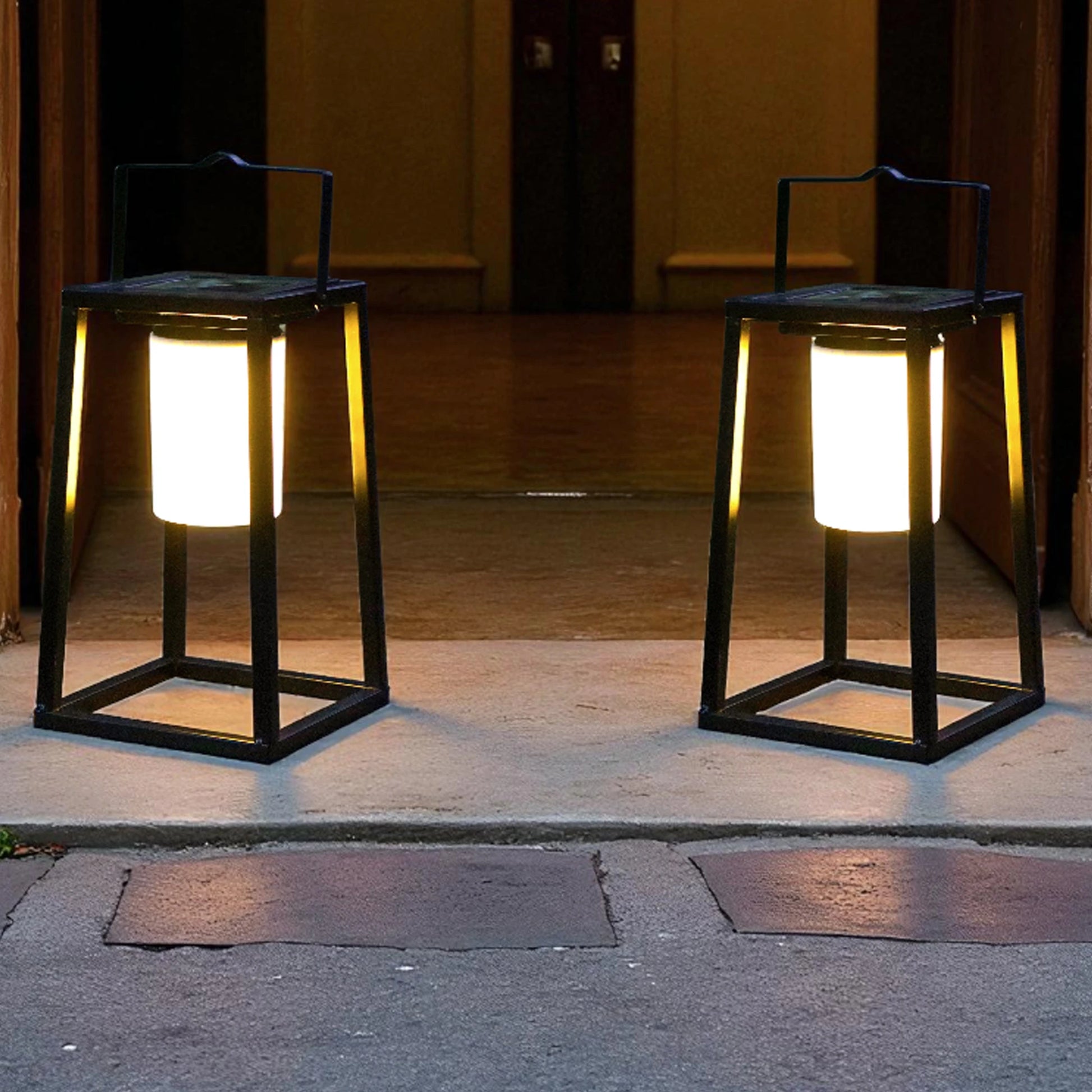 solar lanterns outdoor hanging