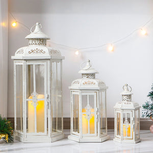 tall white  candle holder-2