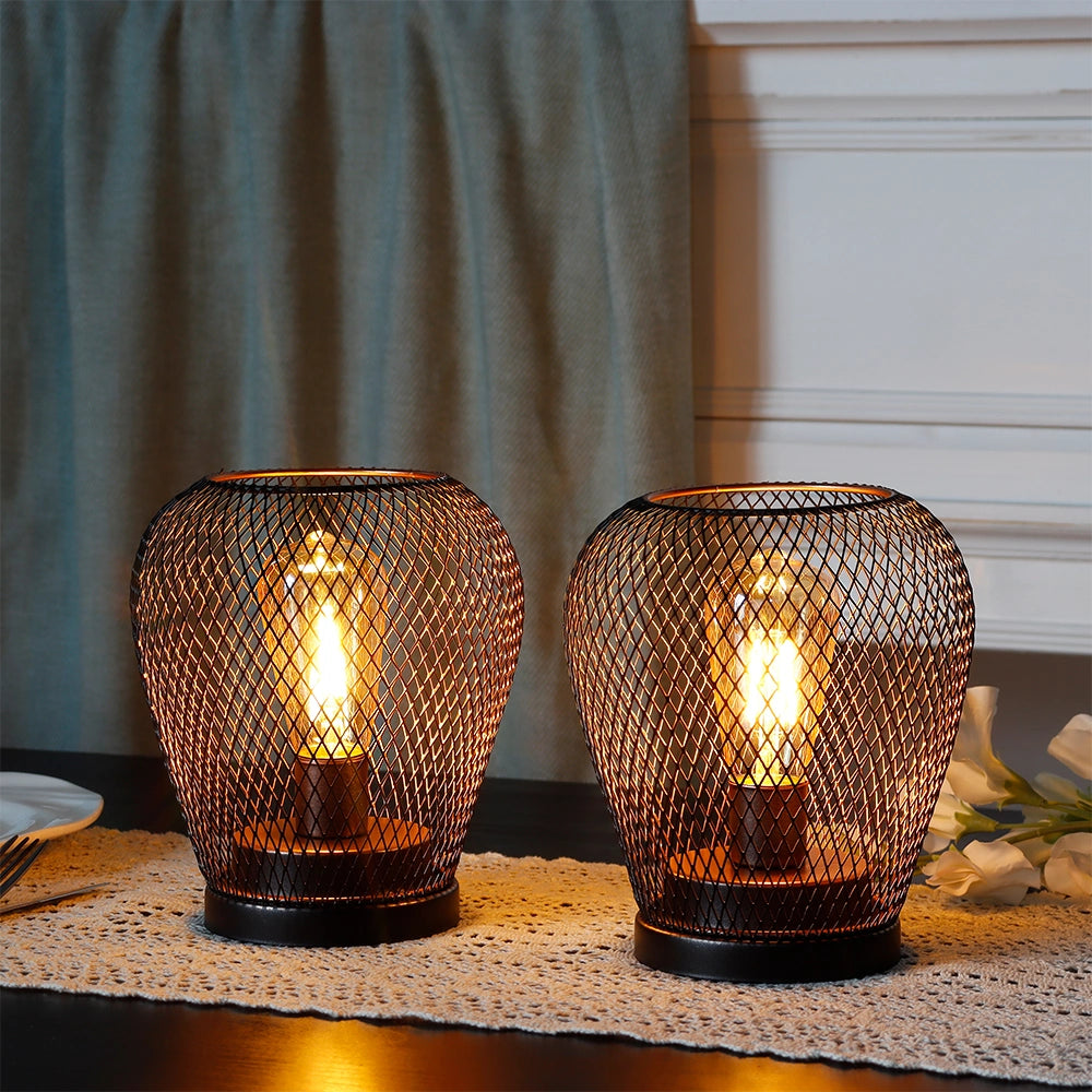 lamp with battery powered