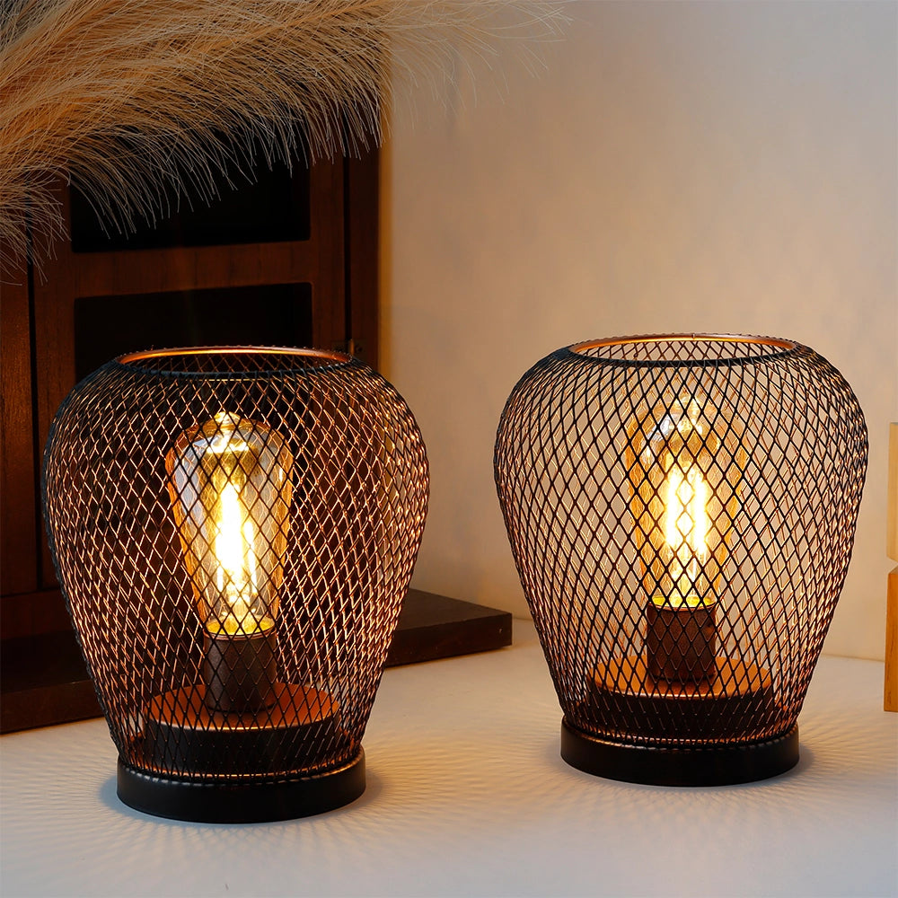 lamp with battery powered