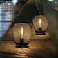 lamp with battery powered