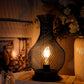 11'' Tall Battery Operated Lamp Cordless Decorative Lamp with LED Edison Bulb