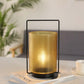 8"H Battery Operated Table Lamp(yellow)
