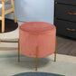 15.5" Tall Ottoman Velvet Seat