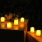 2"x2.8" tall Battery Candle (Set of 6）