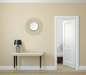 14.5" Golden Decorative Mirror