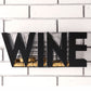 13.5" Length Wine Cork holder Metal Craft Wine Cork Storage