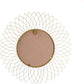 14.5" Golden Decorative Mirror