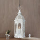 15''H Outdoor Candle Lanterns Vintage Metal Candle Holder