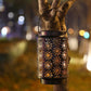 2 Pack Lantern Lights Outdoor (Flower Pattern)