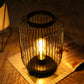 11''High Battery Powered Hanging Lamp (Cylinder)