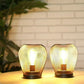 6.7" Tall Battery Powered Outdoor Table Lamp (Set of 2)