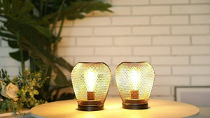 lamp with battery powered